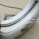Gucci GG Marmont A mini bag in the shape of a half-moon